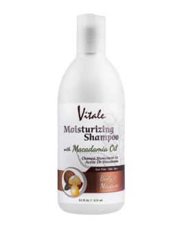 Vitale Macadamia Oil Body & Moisture Moisturizing Shampoo For Fine & Thin Hair 355ml