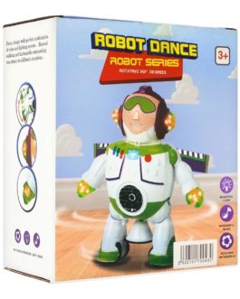 Live Long 360 Rotating Robot With Light & Music 696-24
