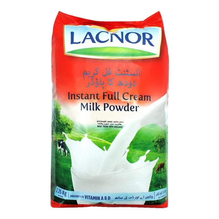 Lacnor Instant Full Cream Milk Powder, 2.25Kg EKhareedari