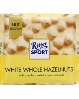 Ritter Sport Nut Selection White Whole Hazelnuts, 100g