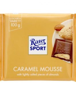 Ritter Sport Caramel Mousse Chocolate, 100g