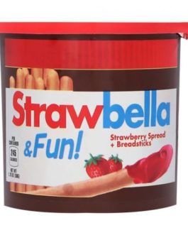 Strawbella & Fun! Strawberry Spread & Breadsticks, 5...