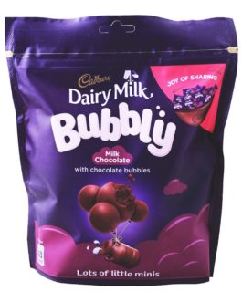 Cadbury Diary Milk Bubbly Mini Bars, 204g, Bag