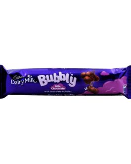Cadbury Dairy Milk Bubbly Milk Chocolate, 20g
