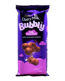 Cadbury Diary Milk Bubbly Milk Chocolate, 87g