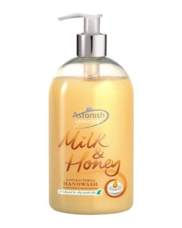 Astonish Milk & Honey Anti-Bacterial Handwash, 500ml