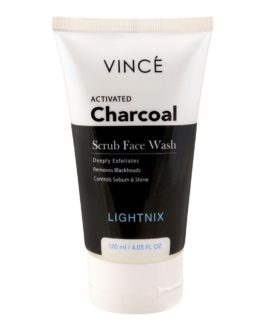 Vince Activated Charcoal Lightnix Scrub Face Wash, Paraben F...